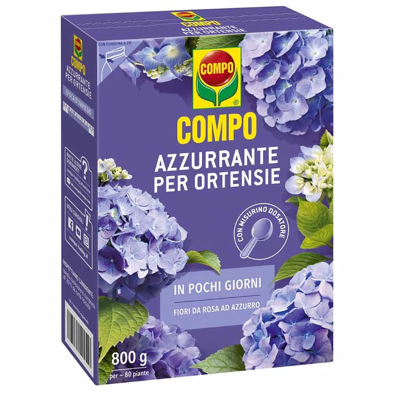 Concime Azzurante per Ortensie Compo 800g
