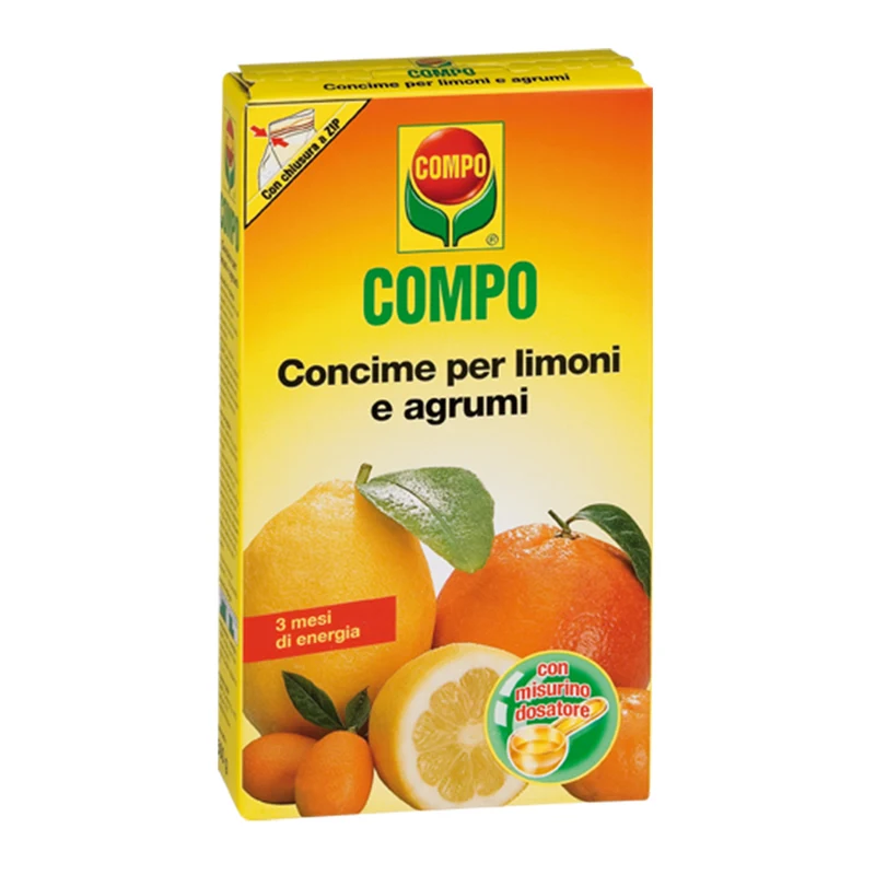 Concime per Limoni e Agrumi Scatola 0,5 kg Compo