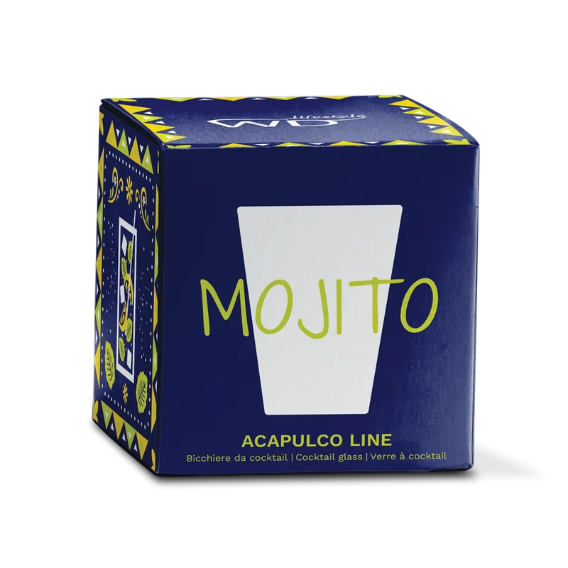 BICCHIERE DA MOJITO IN VETRO BOROSILICATO