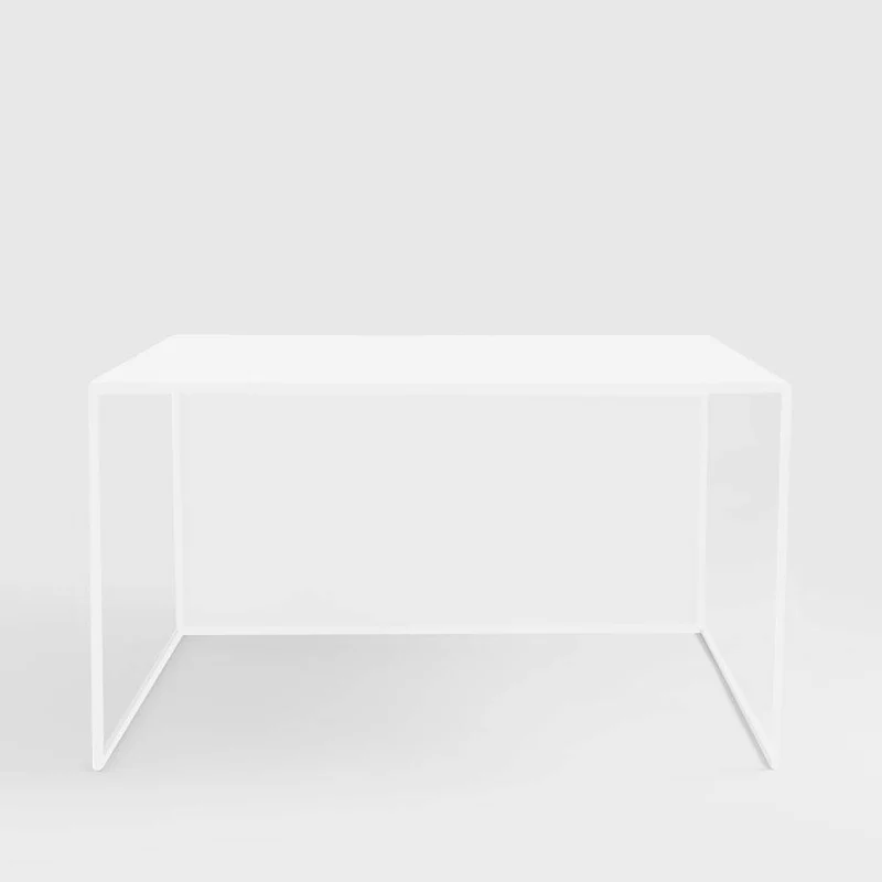 Tavolino 2WALL METAL 80, bianco