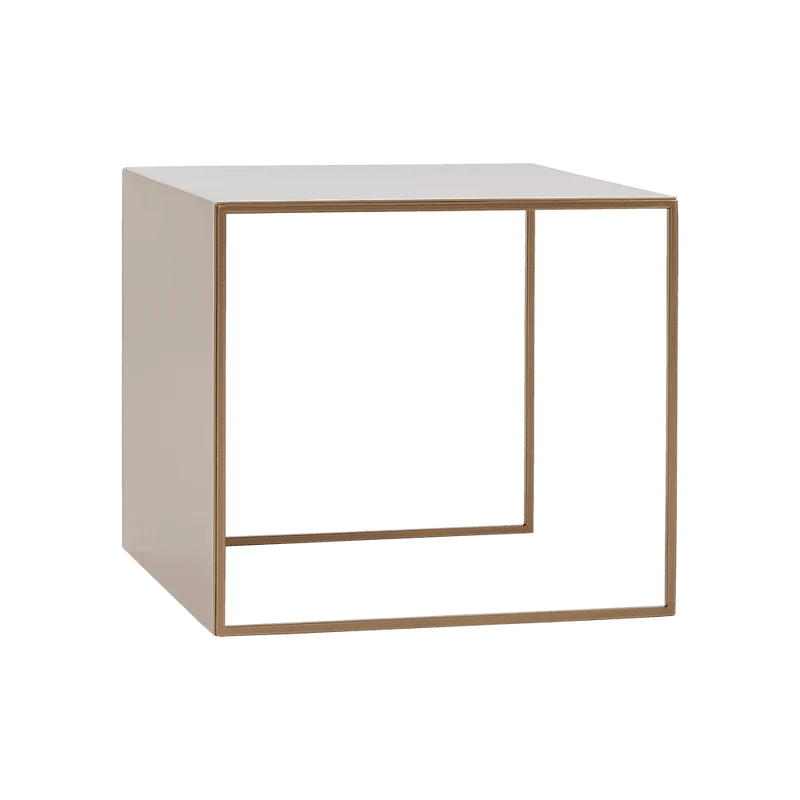 Tavolino 2WALL METAL 50, oro