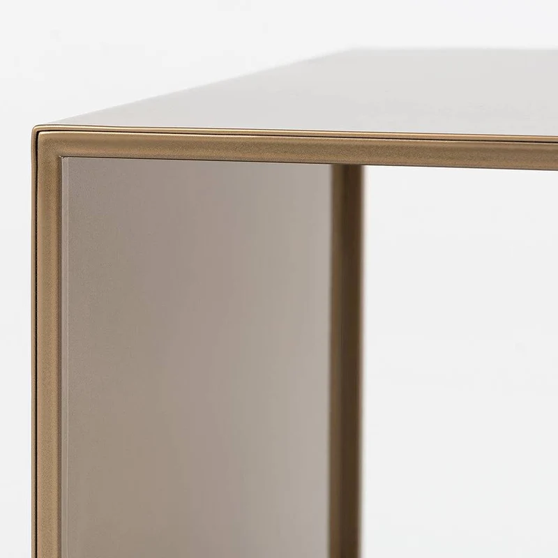 Tavolino 2WALL METAL 50, oro