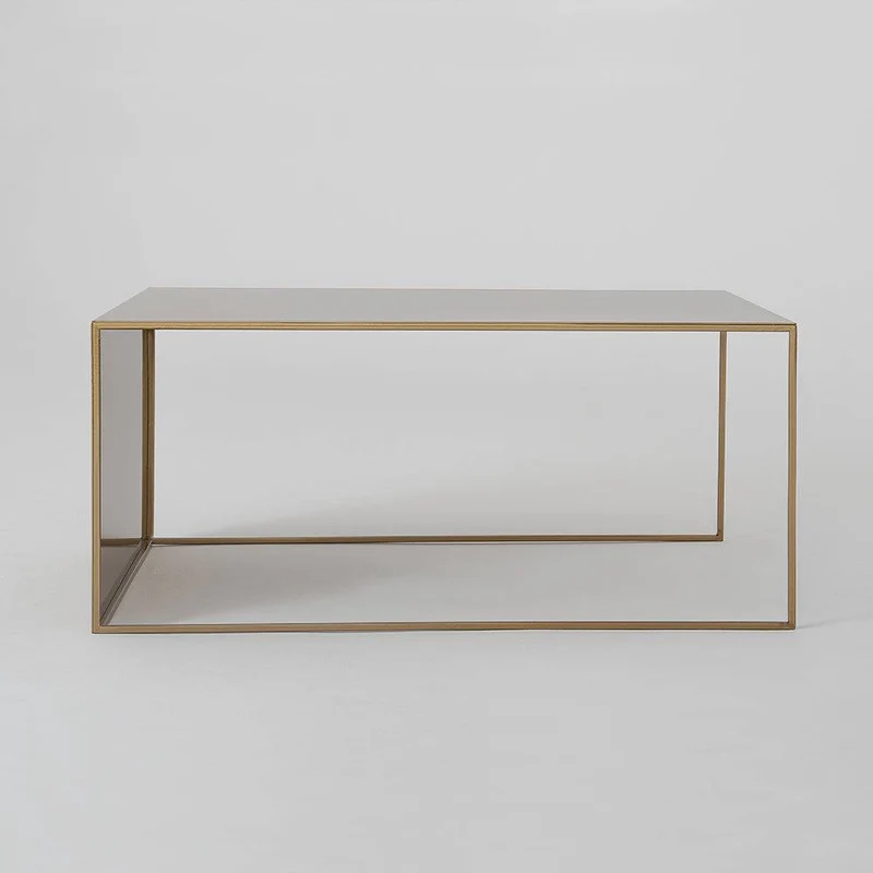 Tavolino 2WALL METAL 100x60, oro
