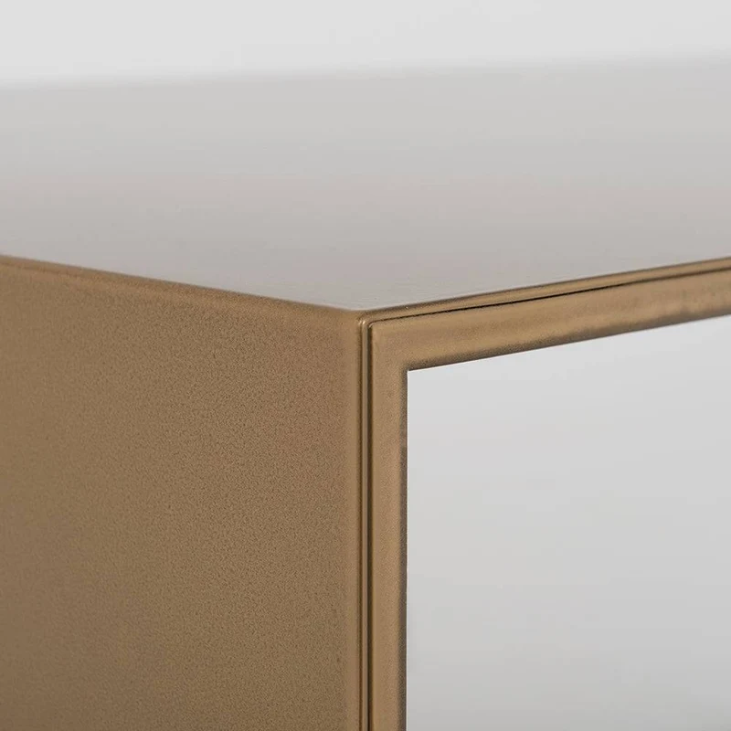 Tavolino 2WALL METAL 100x60, oro