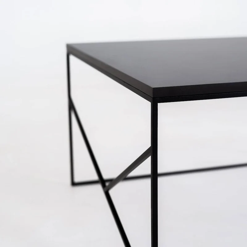 Tavolino da caffè FANCY Basic 80, Nero