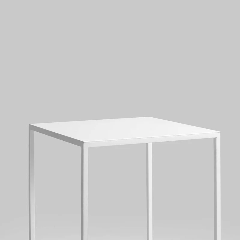 Tavolino TENSIO METAL 30 - bianco