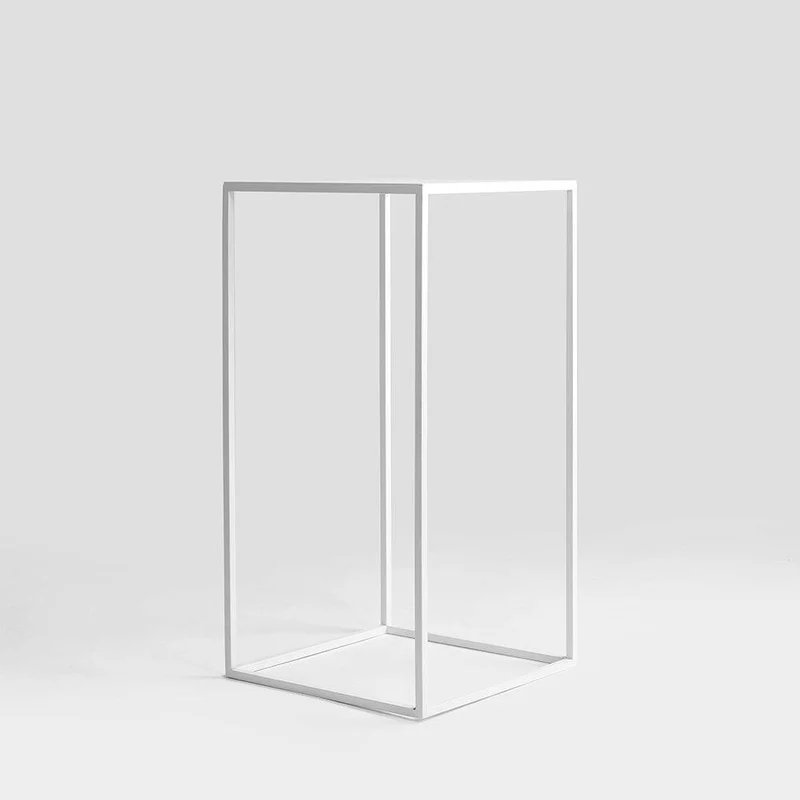 Tavolino TENSIO METAL 30 - bianco