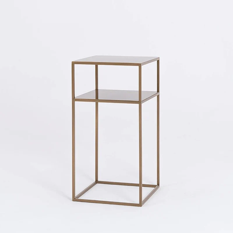 Tavolino Tensio 2 Floor Metal 30 - Oro