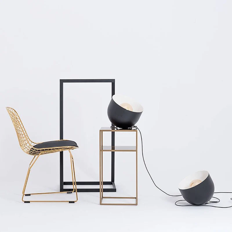 Tavolino Tensio 2 Floor Metal 30 - Oro