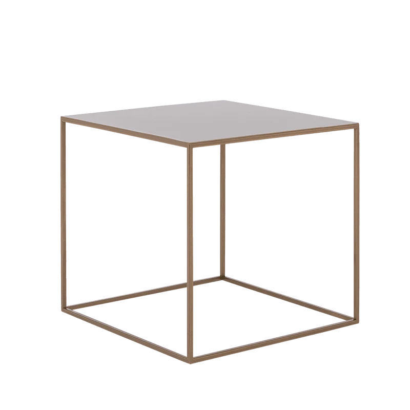 Tavolino Tensio Metal 50 Oro