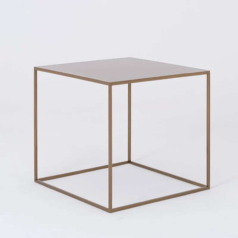 Tavolino Tensio Metal 50 Oro