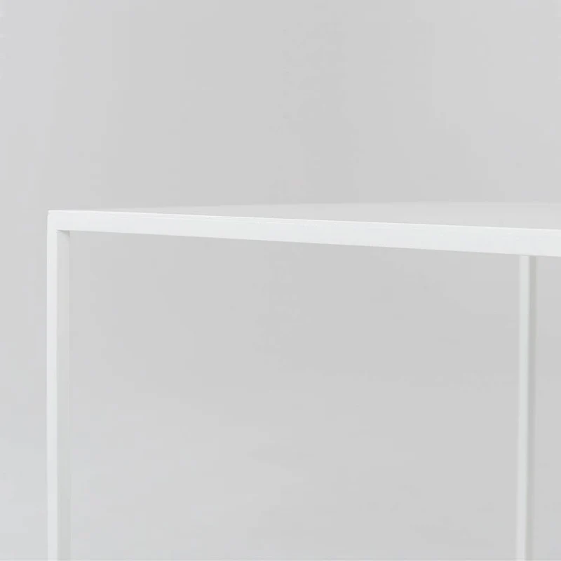 Tavolino Tensio Metal 50 Bianco