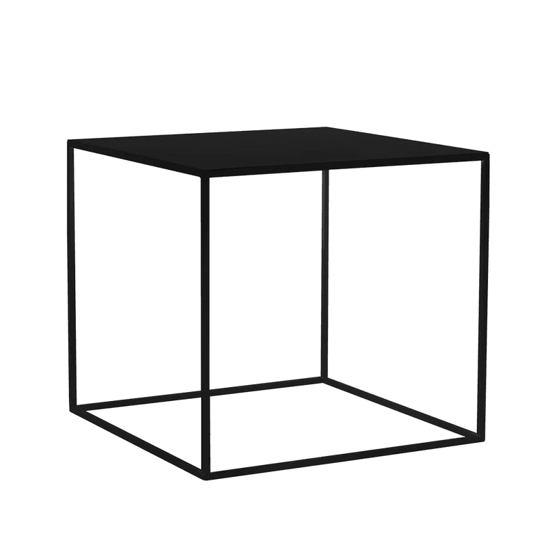 Tavolino Tensio Metal 50 Nero