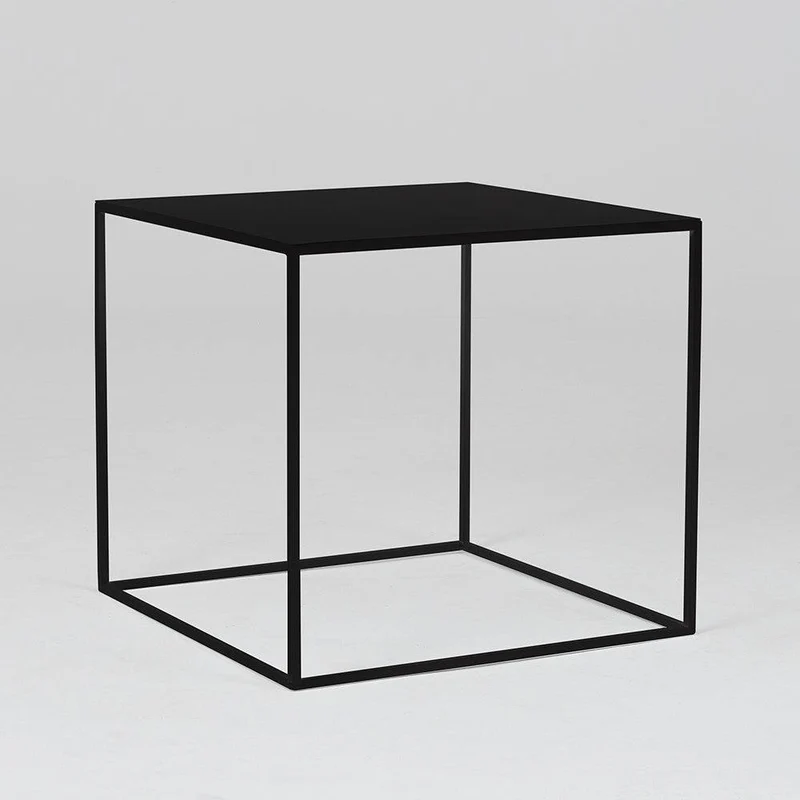 Tavolino Tensio Metal 50 Nero