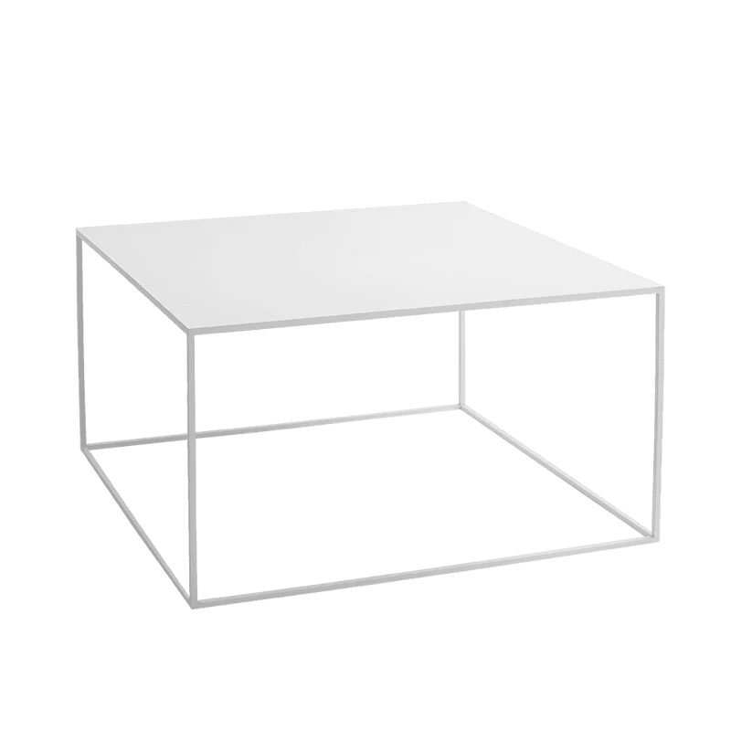 Tavolino Tensio Metal 80 Bianco