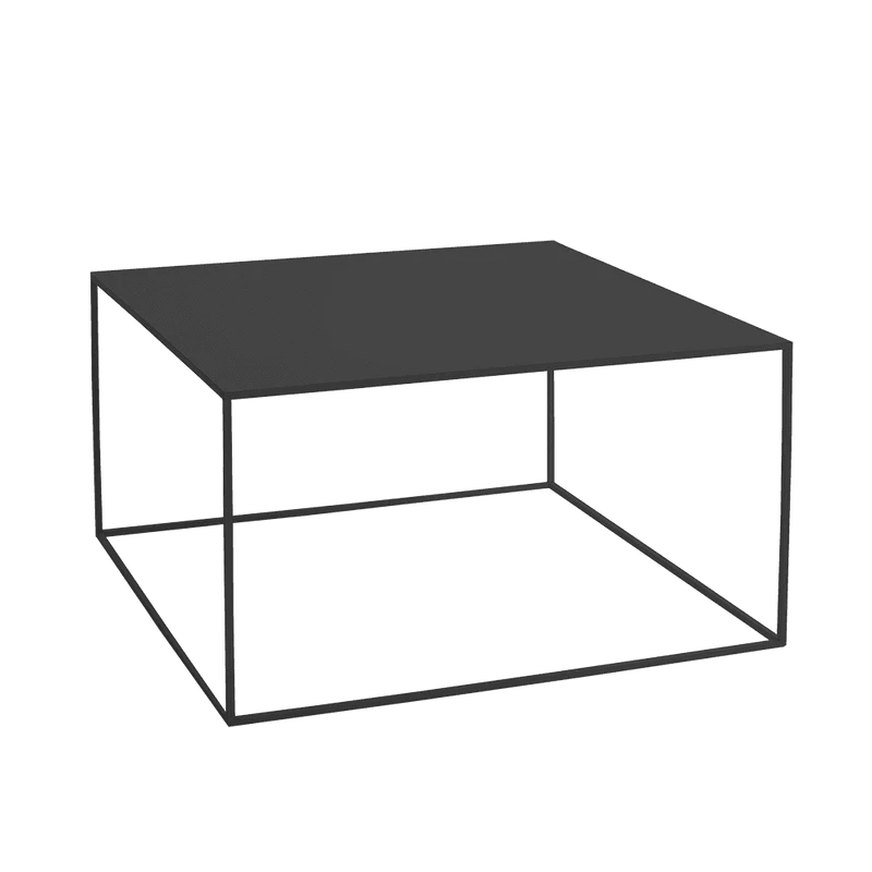 Tavolino Tensio Metal 80 Nero