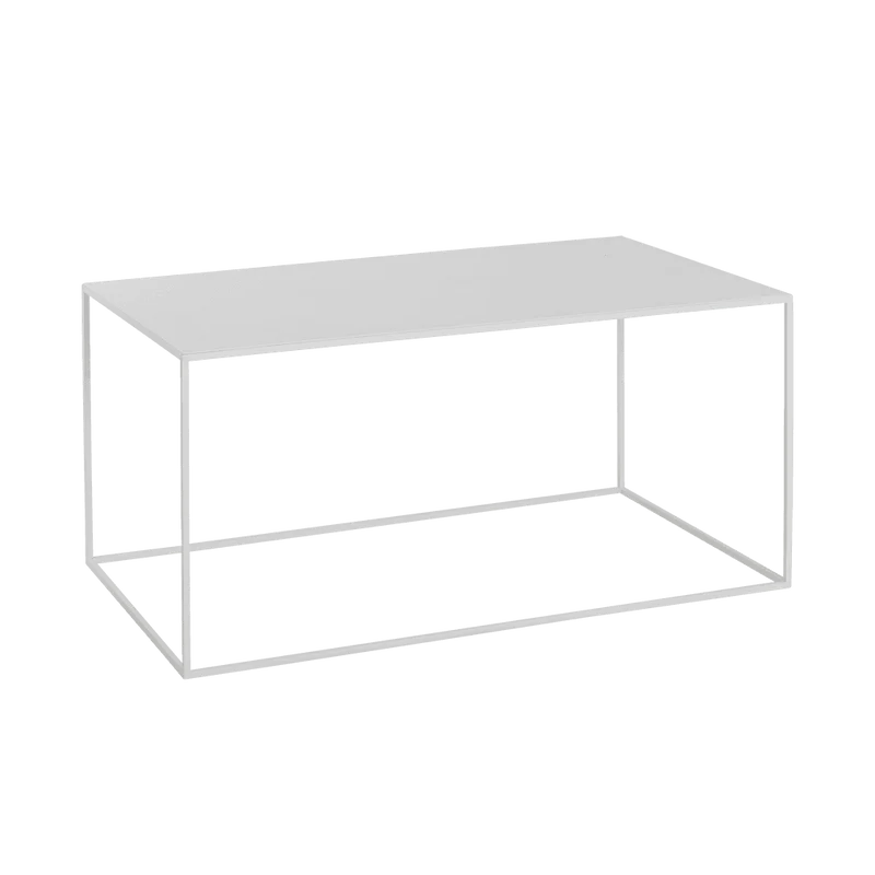 Tavolino TENSIO METAL 100x60, bianco