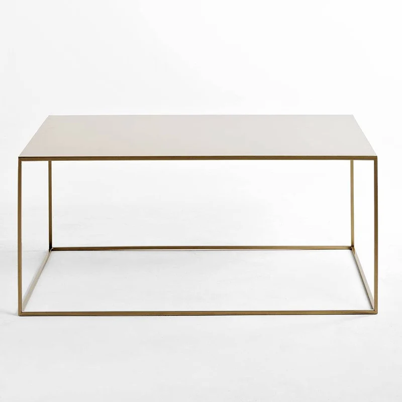 Tavolino TENSIO METAL 100x60, oro