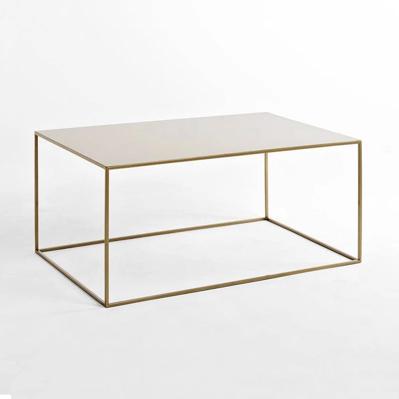 Tavolino TENSIO METAL 100x60, oro