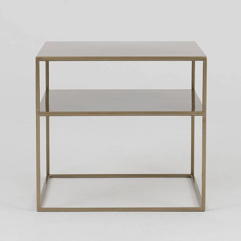 Tavolino Tensio 2 Floor Metal - oro