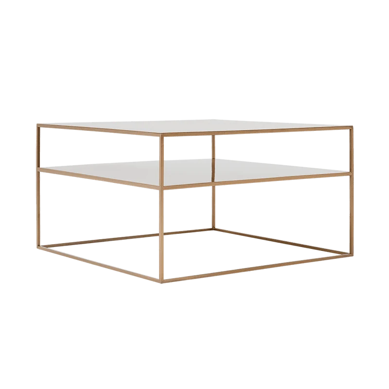 Tavolino Tensio 2 Floor Metal - oro