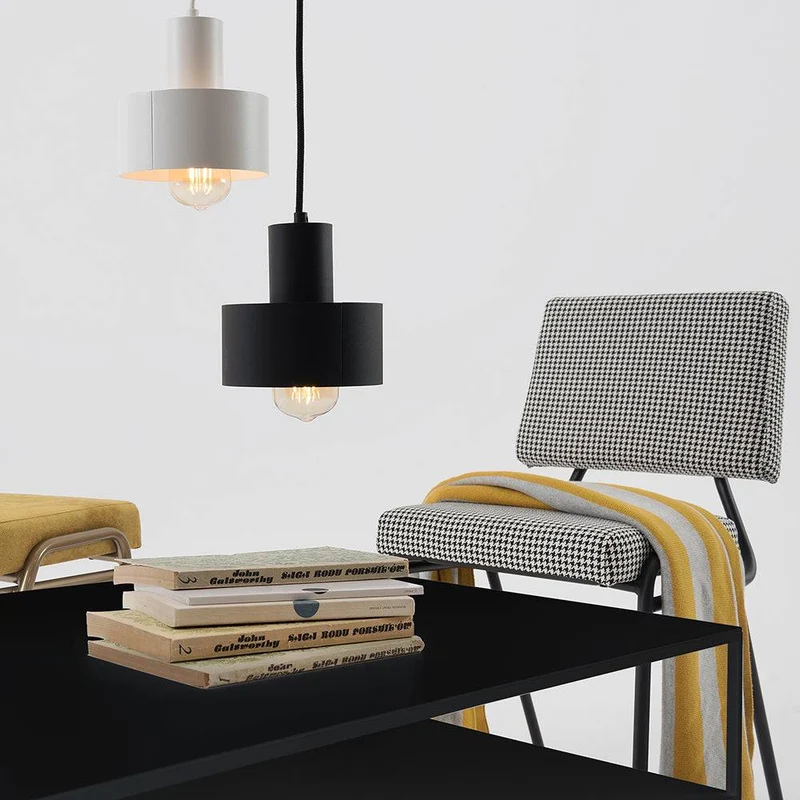 Tavolino TENSIO 2 FLOOR METAL 100x60, nero