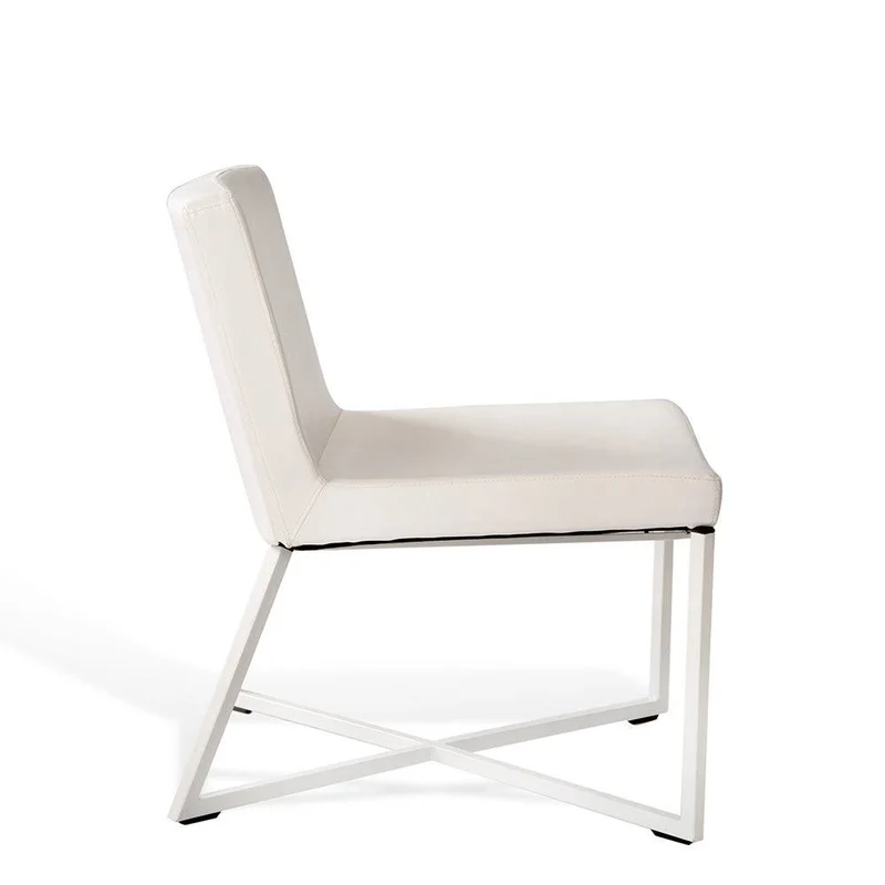 Poltrona ZERO - Ecopelle bianca