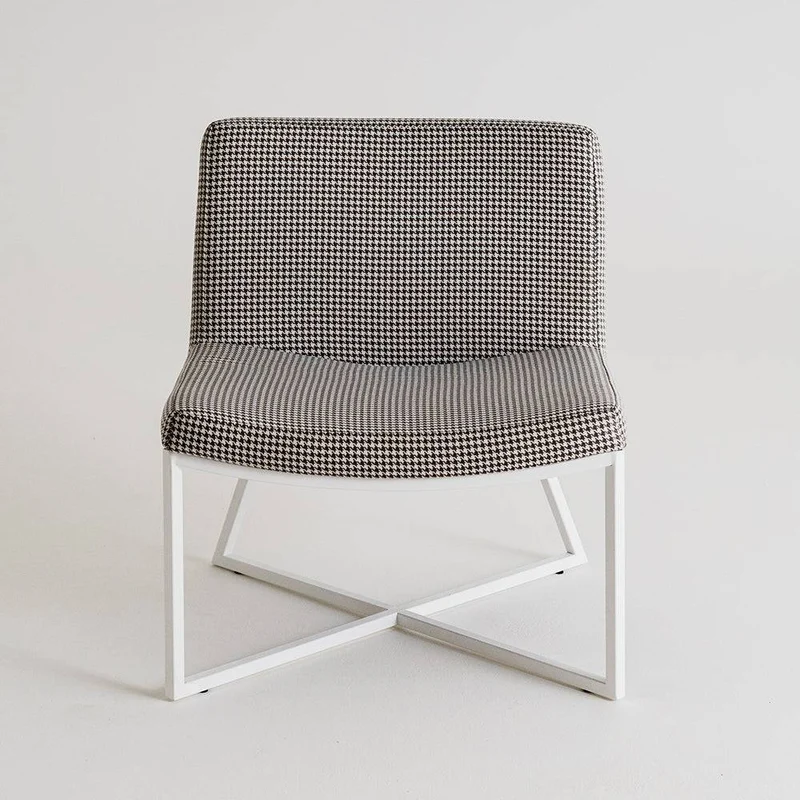 Poltrona ZERO - Pied de poule chiaro