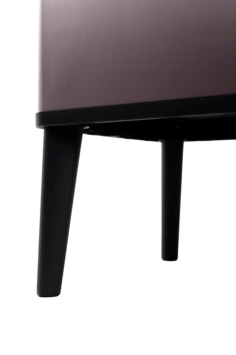 Pattumiera Alta 54L Keter Verto High 43,5x26,5x68,7 cm in Plastica Rosa Perla
