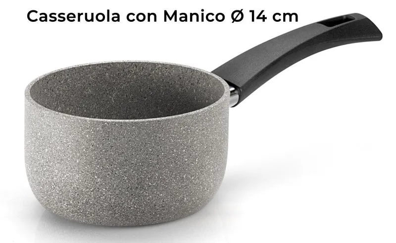 Batteria di Pentole 12 Pezzi in Alluminio Antiaderente Olympia Rockers