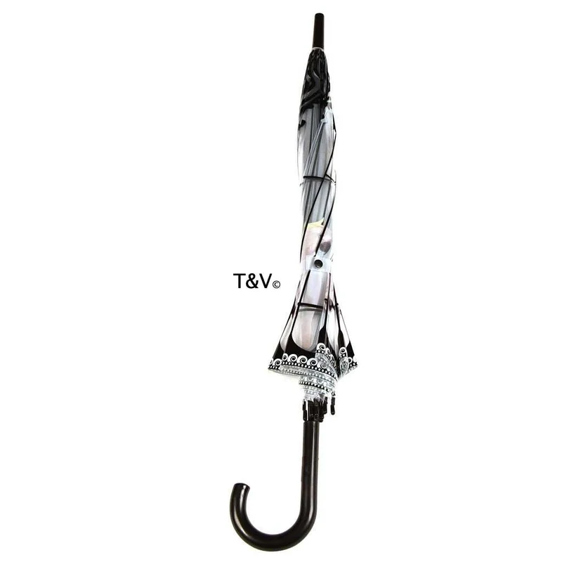 OMBRELLO TRASPARENTE CON PAPPAGGALLO 81CM