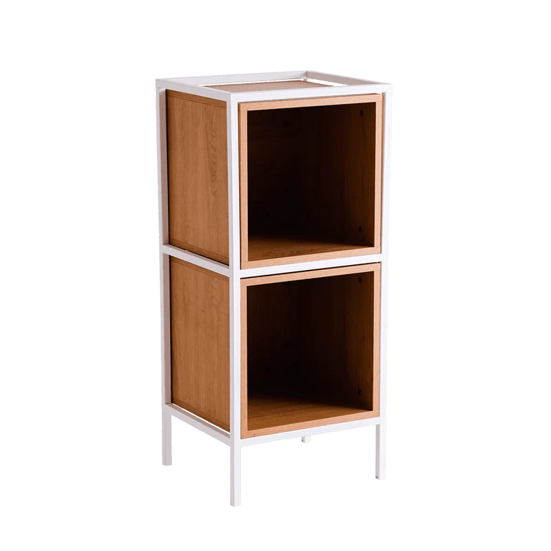 Rack SKAP 1R2 Box Doppio - Bianco