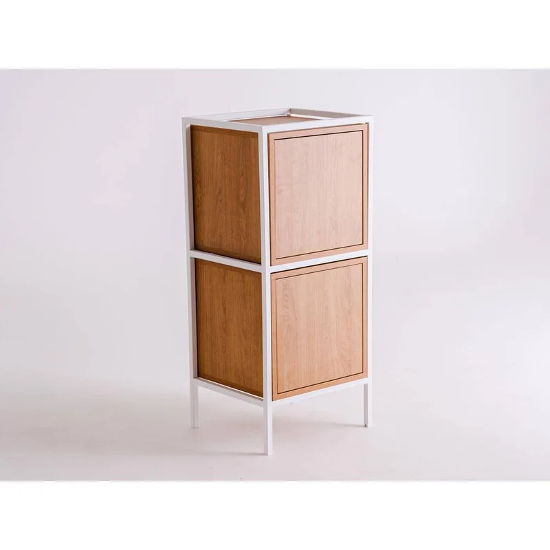 Rack SKAP 1R2 Doppia Porta - Bianco