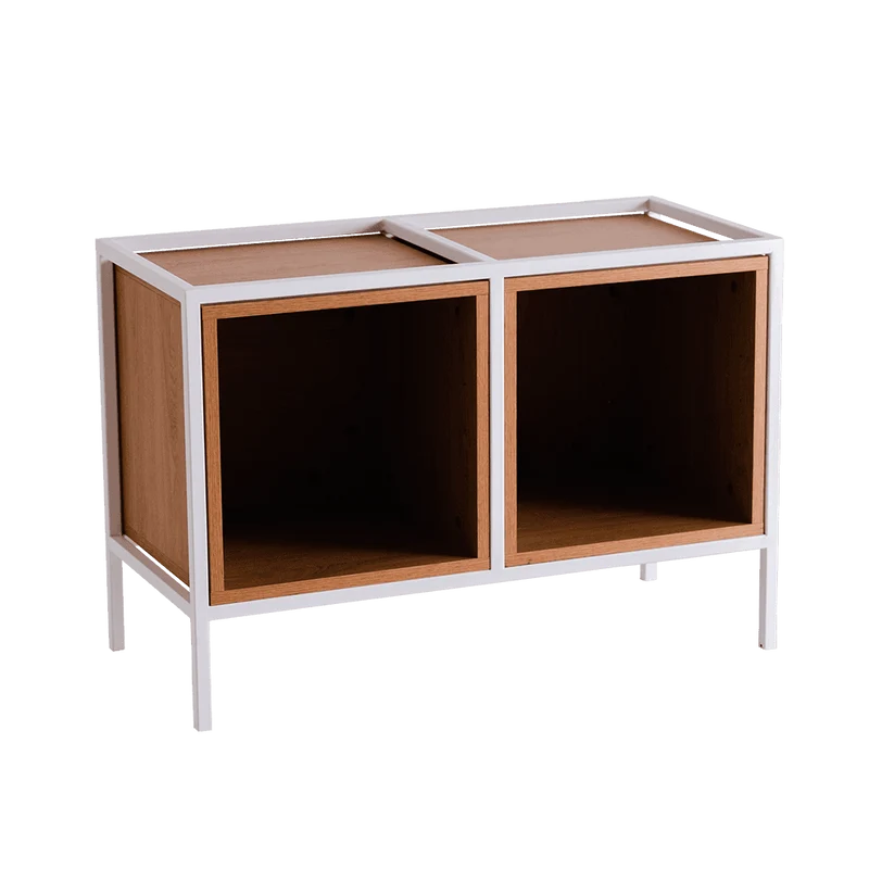 Rack SKAP 2R1 BOKS x2 - bianco