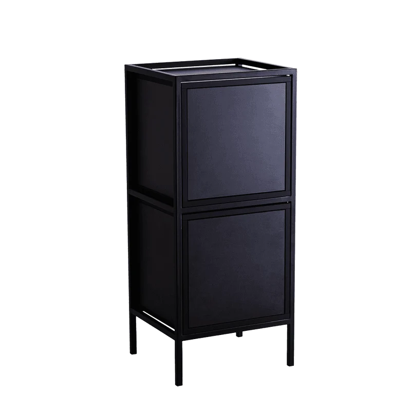Rack SKAP Nero - 1 Ripiano 2 Ante