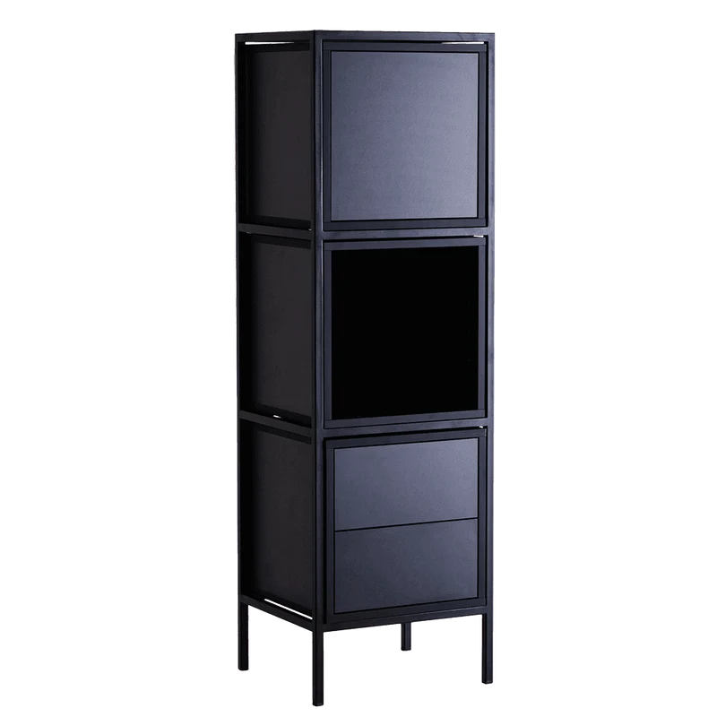 Rack SKAP Nero - 1 Ripiano 3 Mix
