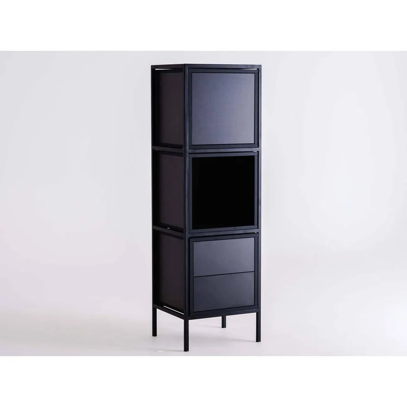 Rack SKAP Nero - 1 Ripiano 3 Mix