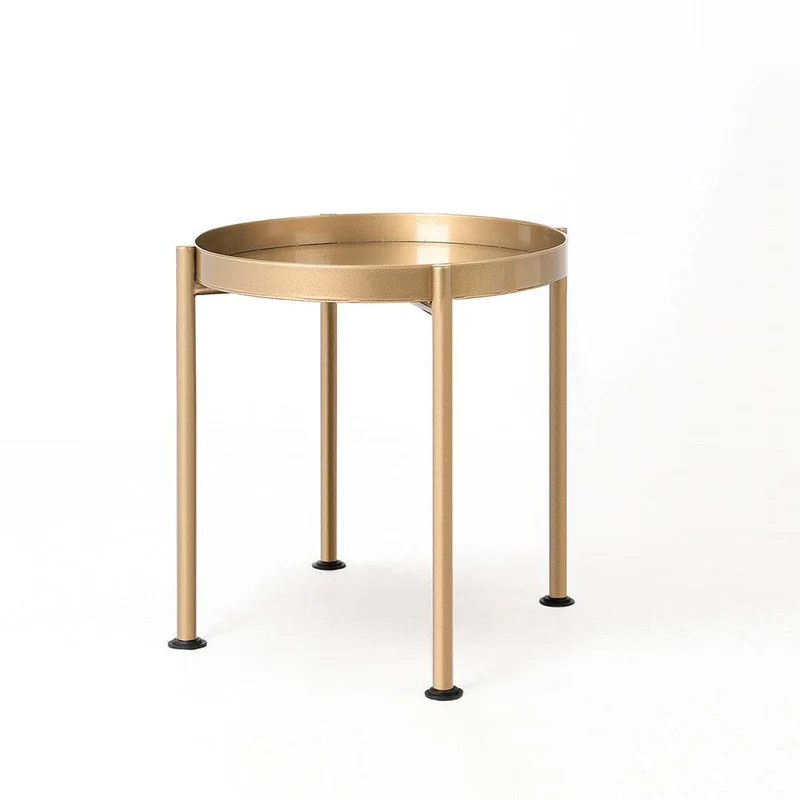 Tavolino da caffè HANNA METAL - oro