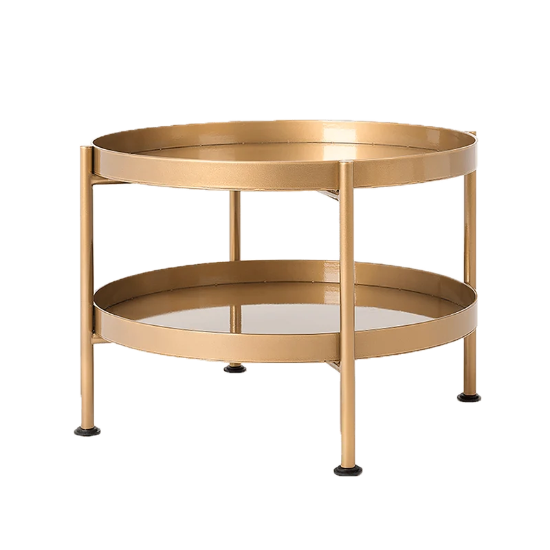 Tavolino HANNA METAL 40-2F - oro