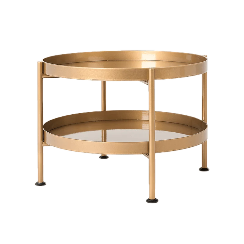 Tavolino da Caffè HANNA METAL 60 - Oro
