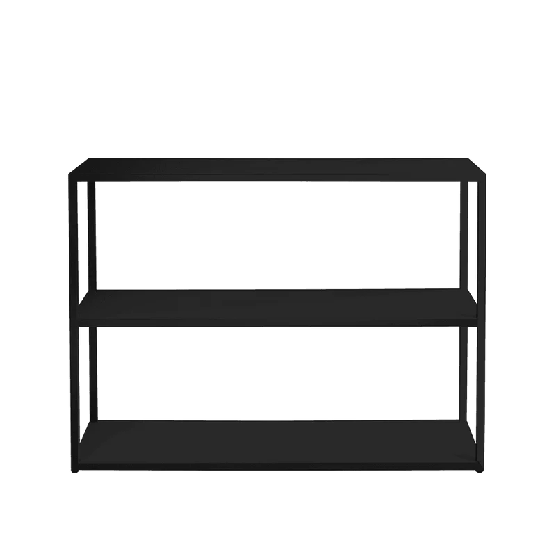 Libreria HYLLER METAL 100x75 - Nero