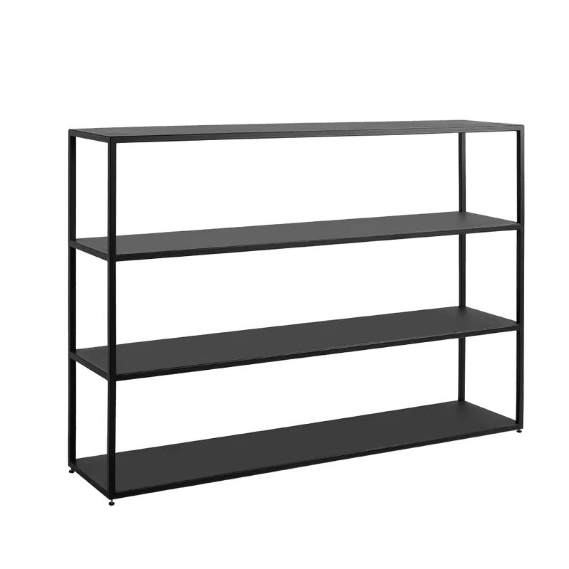 Libreria HYLLER METAL 150x110 - Nero