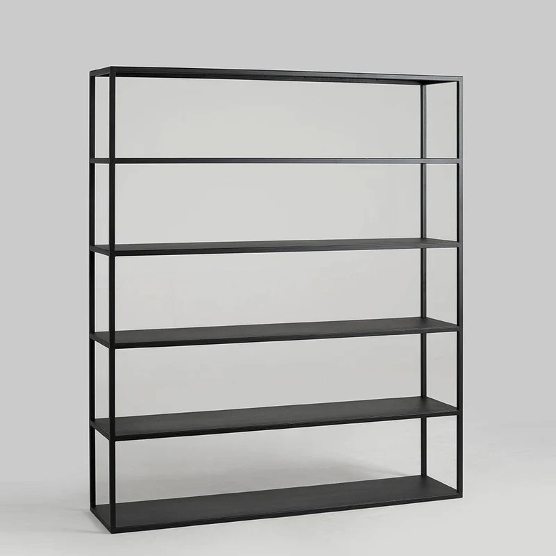 Libreria HYLLER METAL 150x180, nero
