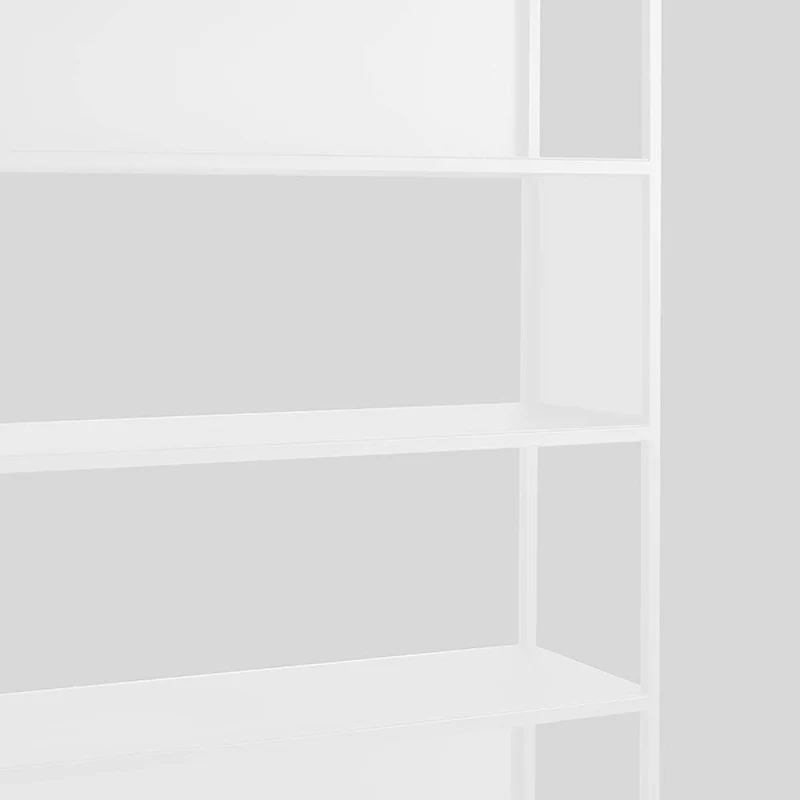 Libreria HYLLER SIDE METAL 150x180 bianco