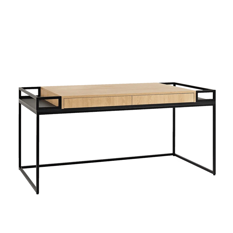 Scrivania K16 160 - Quercia, Nero