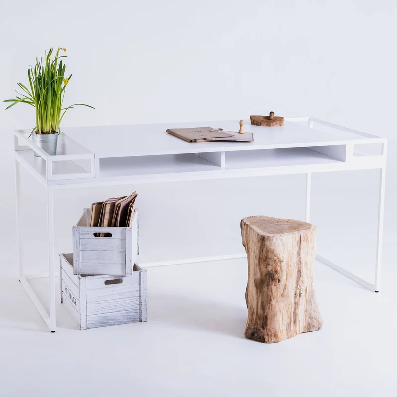 Scrivania K1 140 - Bianco