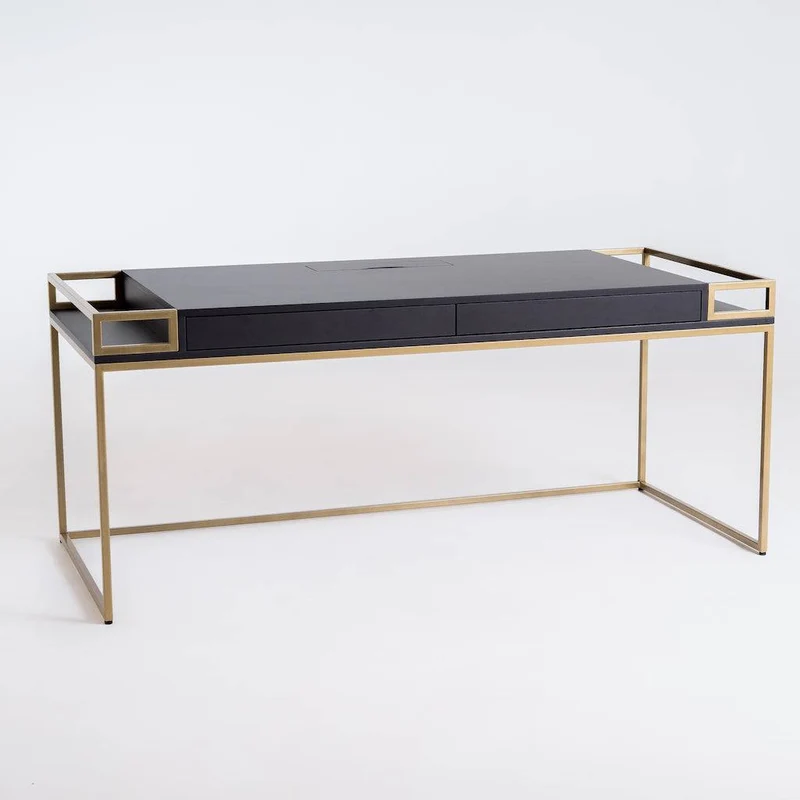 Scrivania K16 Nero 140 - Oro