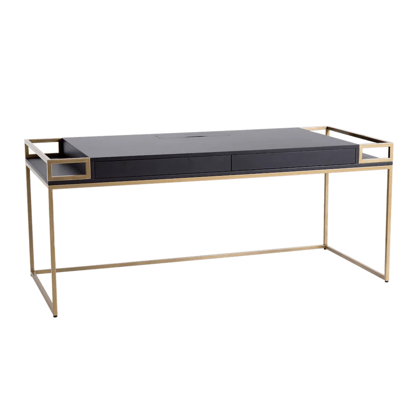 Scrivania K16 Nero 180 - Oro