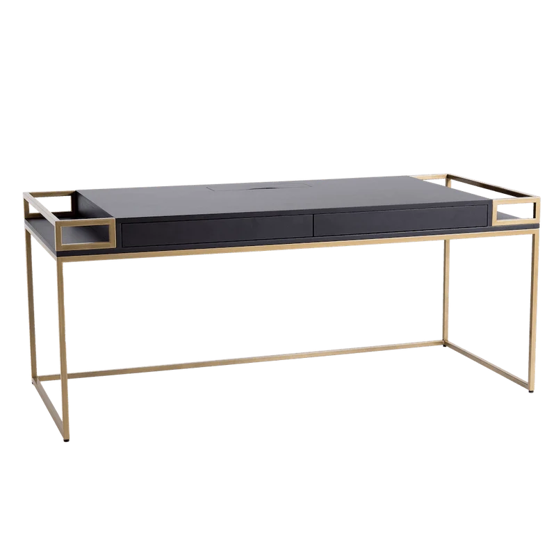 Scrivania K16 Nero 160 - Oro
