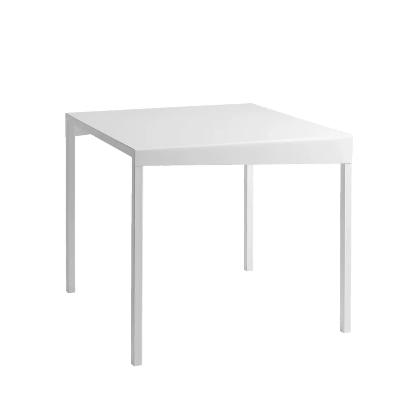 Tavolo Obroos Metal 80x80 - Bianco